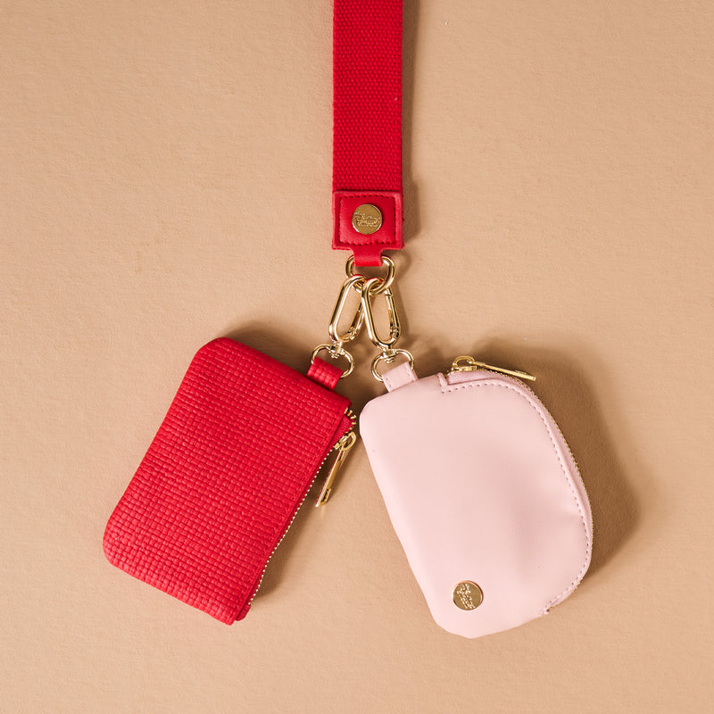 Partners in Crime Dynamic Duo Pouch Luxe Wristlet