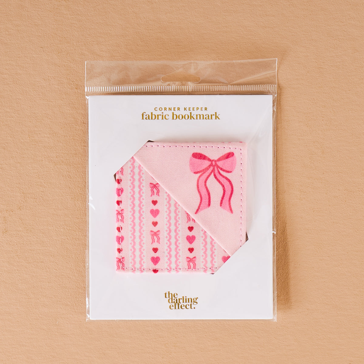 Oh So Lovely Corner Keeper Fabric Bookmark