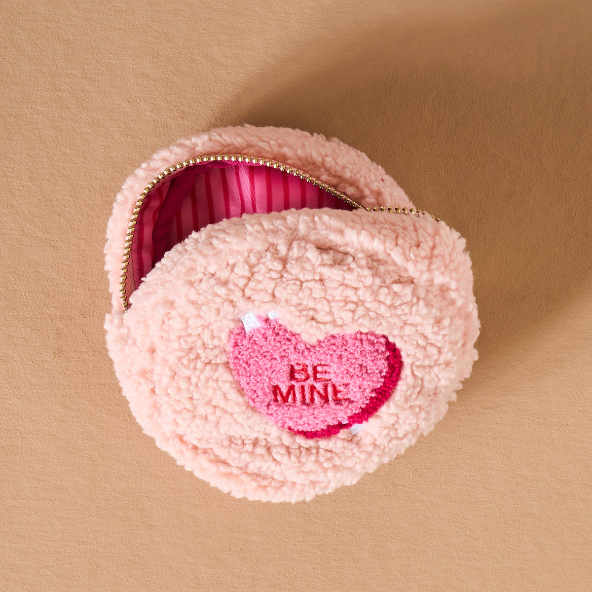 Circle Be Mine Teddy Pouch