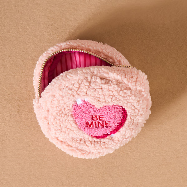 Circle Be Mine Teddy Pouch