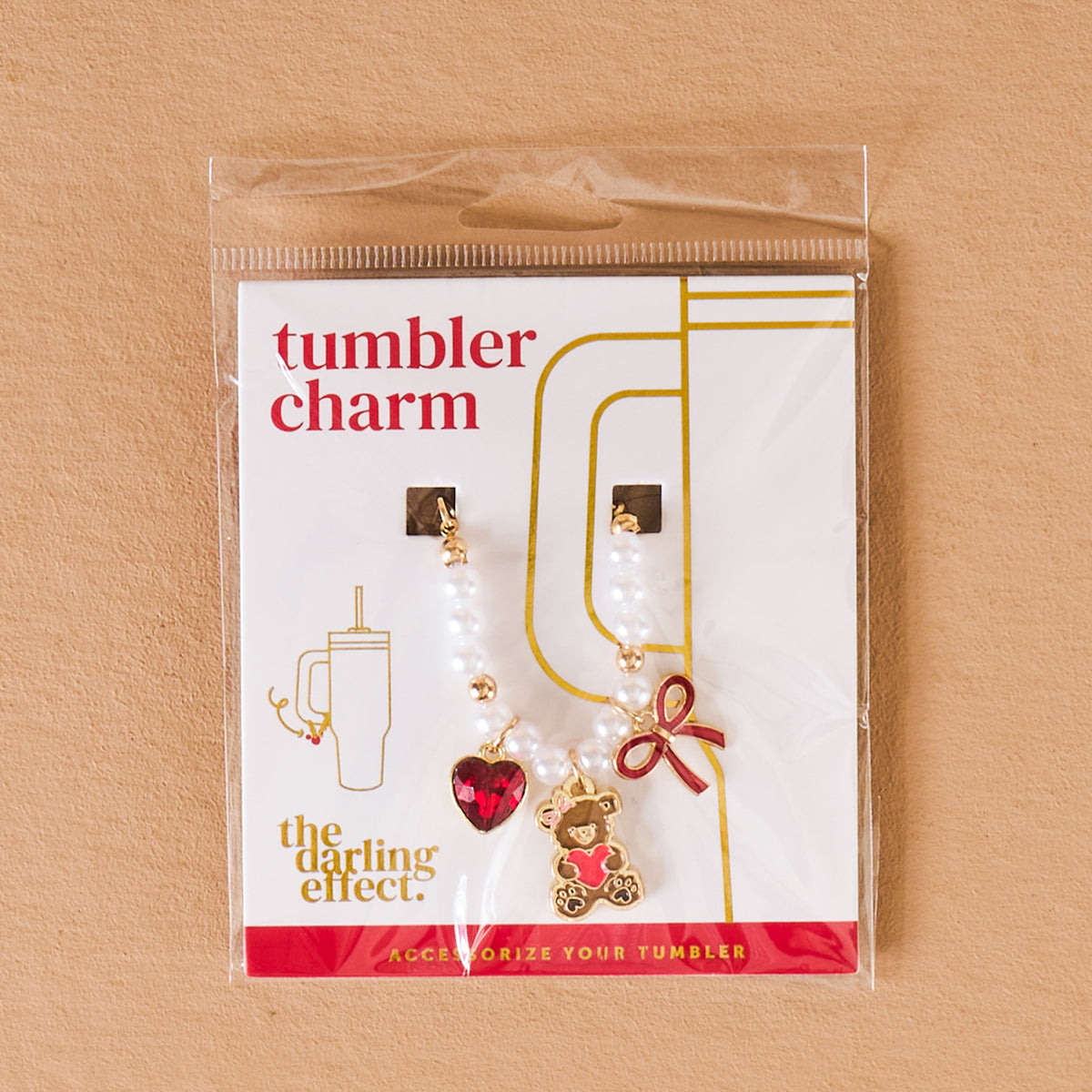 Cuddle Cub Tumbler Charm