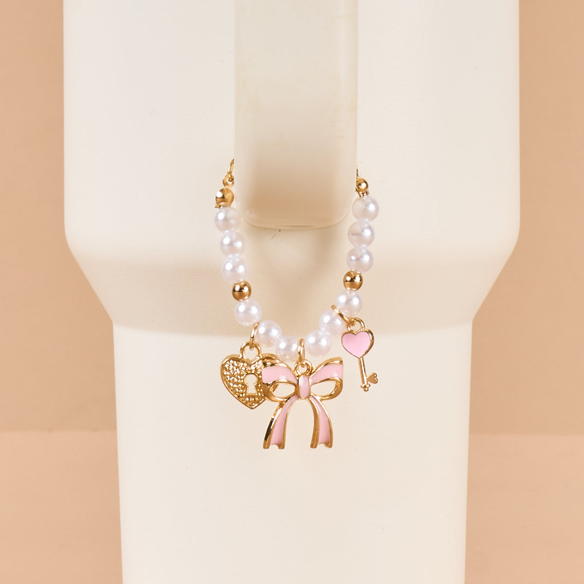 Love Locked Tumbler Charm