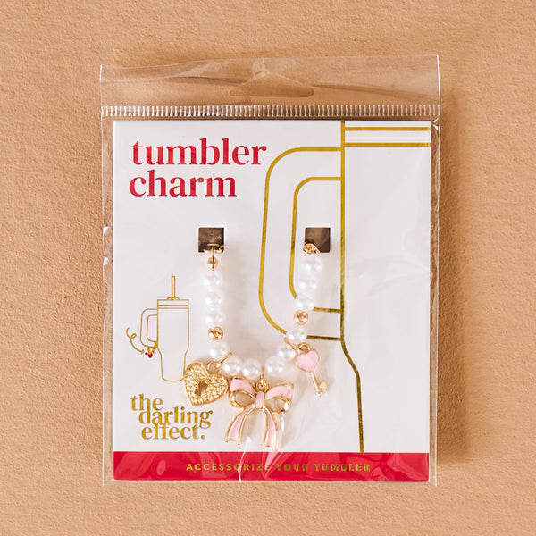 Love Locked Tumbler Charm
