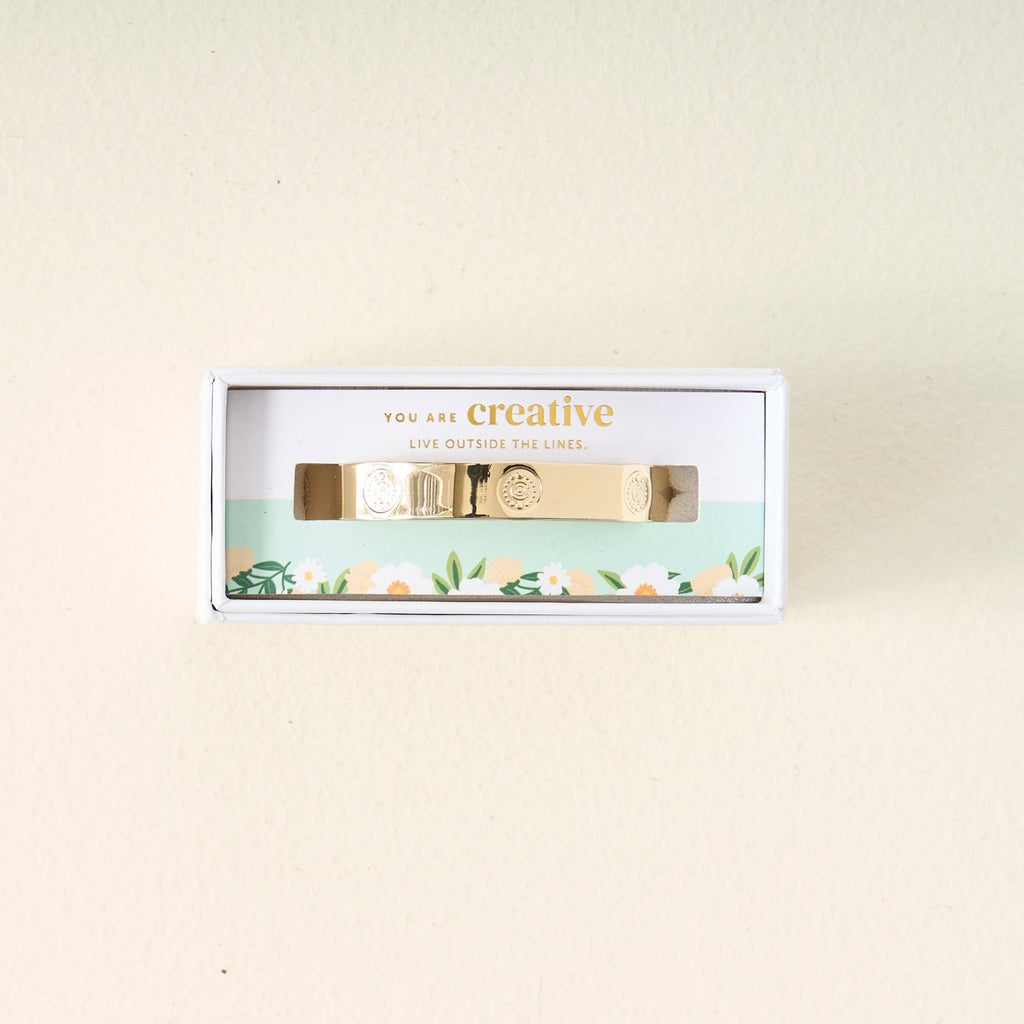 You Are Creative Trait Cuff Bracelet – The Darling Effect