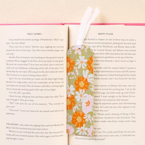 Bouquet Beauty Sage Acrylic Bookmark