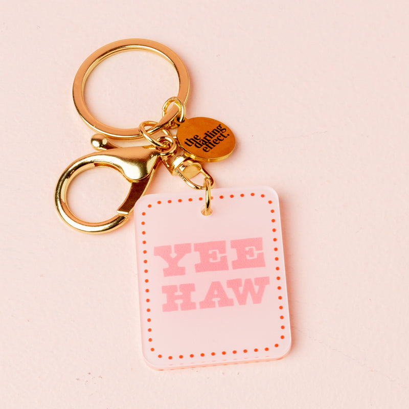 Yeehaw Acrylic Keychain