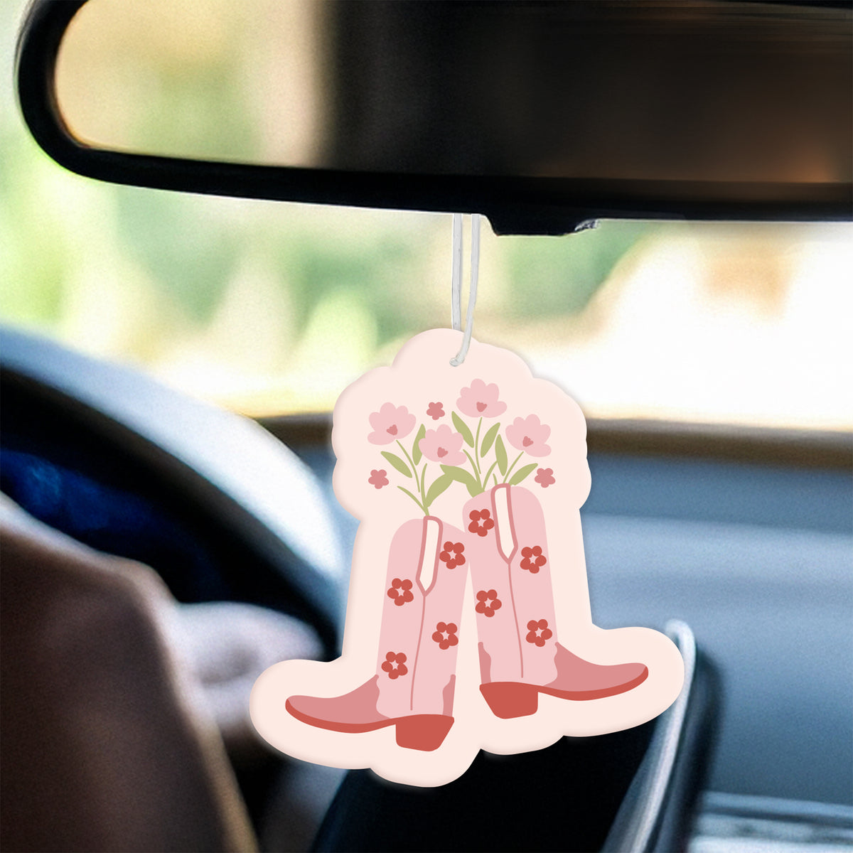 Cowgirl Boots Sweet Ride Car Air Freshener