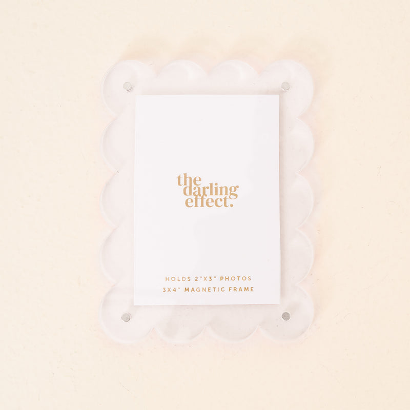 Clear Mini Acrylic Picture Frame Magnet