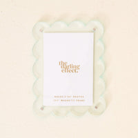 Pale Blue Mini Acrylic Picture Frame Magnet