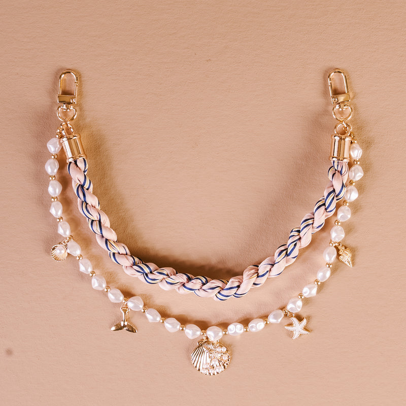 Seas the Day Necklace Bag Charm