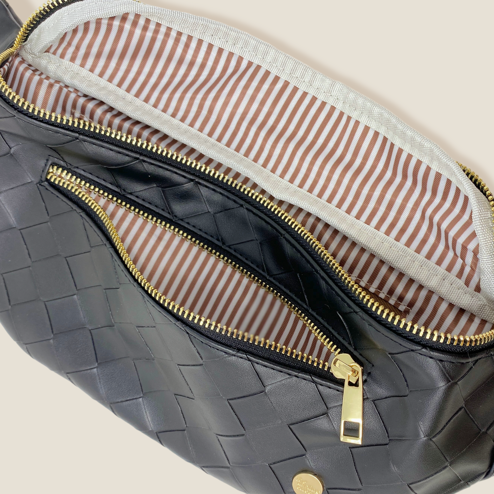 Trendy Luxe Belt Bag - Black – The Darling Effect