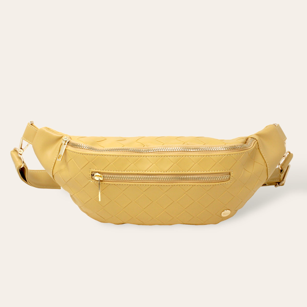 Mustard Trendy Luxe Belt Bag