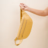 Trendy Luxe Belt Bag - Mustard