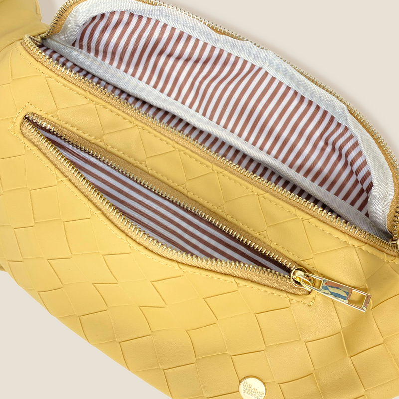 Mustard Trendy Luxe Belt Bag