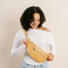 Trendy Luxe Belt Bag - Mustard