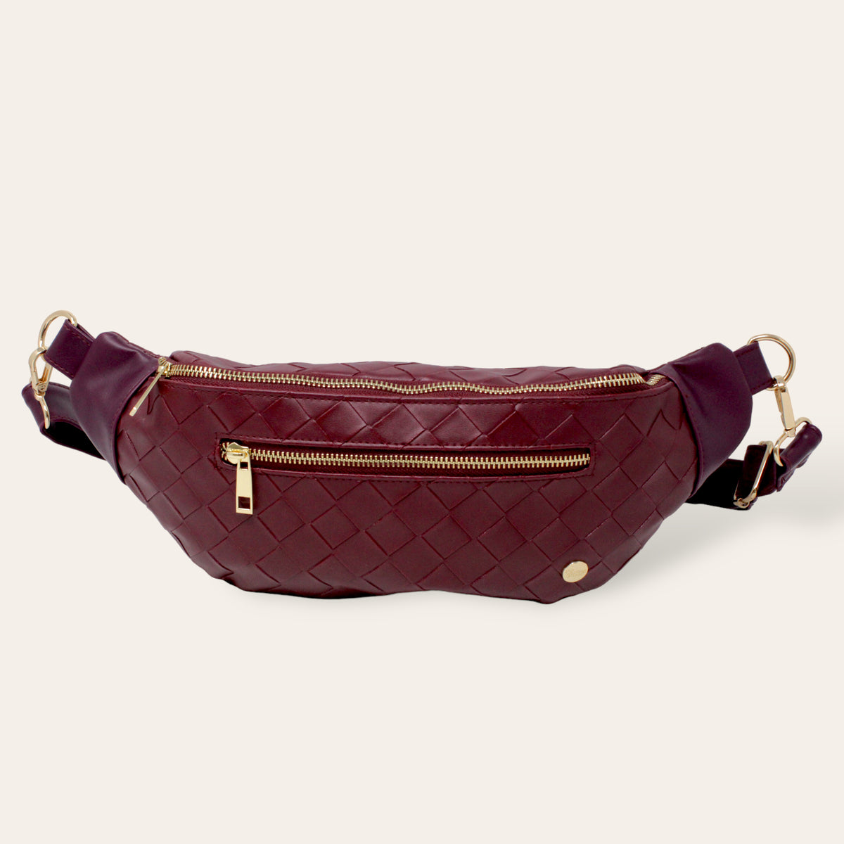 Plum Trendy Luxe Belt Bag