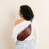 Trendy Luxe Belt Bag - Plum