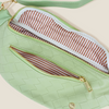 Trendy Luxe Belt Bag - Sage