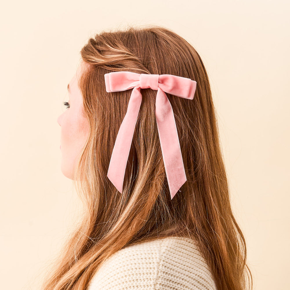 Velvet Hair Bow