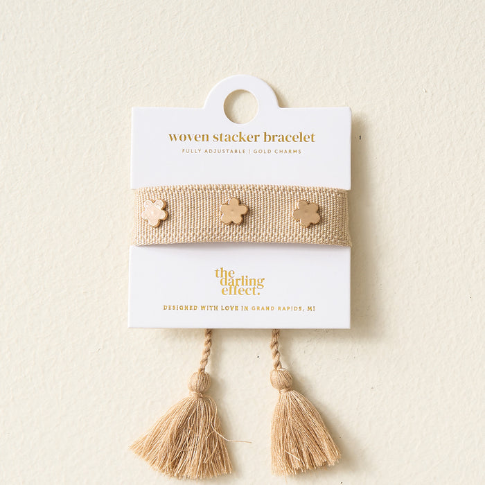 Tan Woven Bracelet