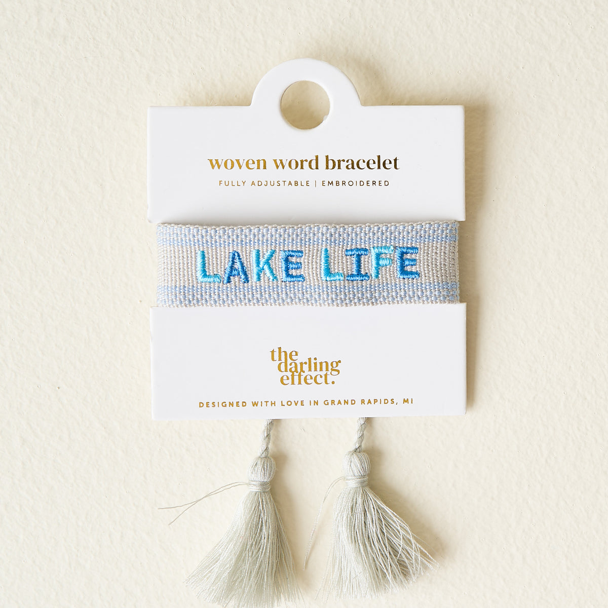 Lake Life Woven Bracelet