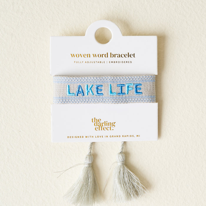 Lake Life Woven Bracelet