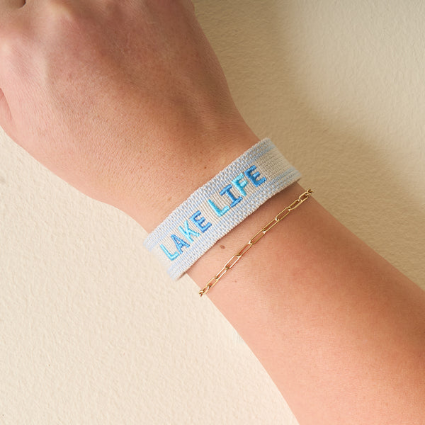 Lake Life Woven Bracelet