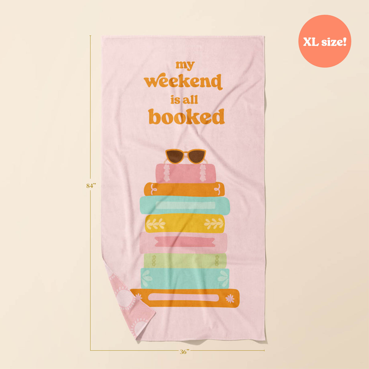 My Weekend is All Booked Quick-Dry Beach Towel