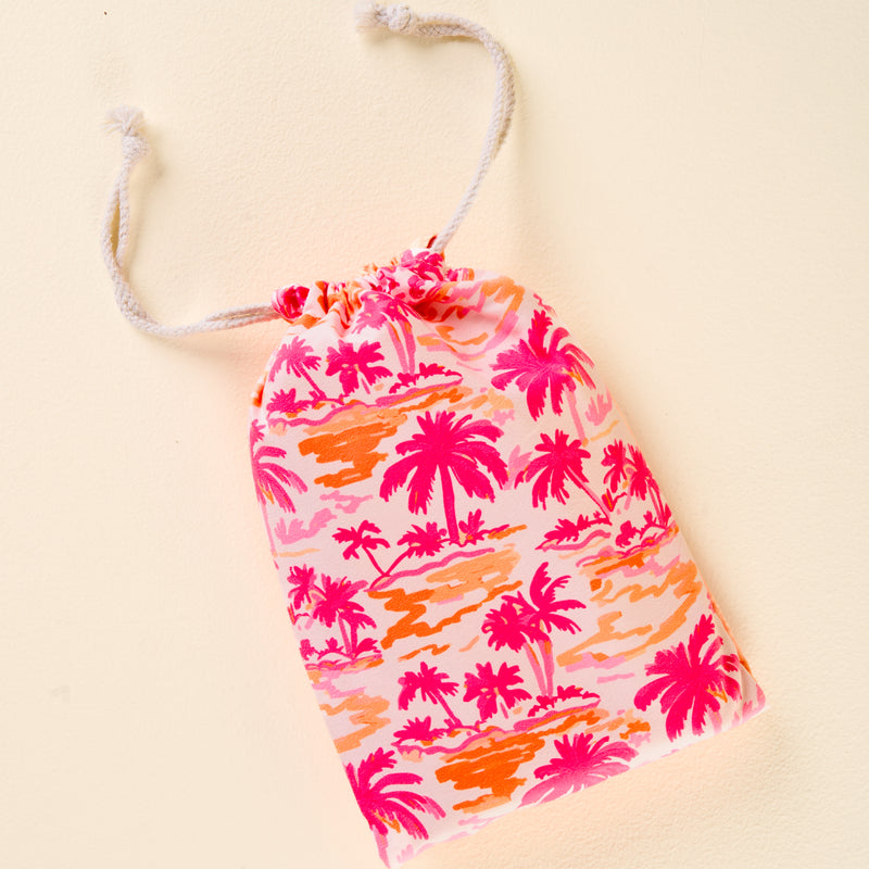 Paradise Palms XL Quick-Dry Beach Towel