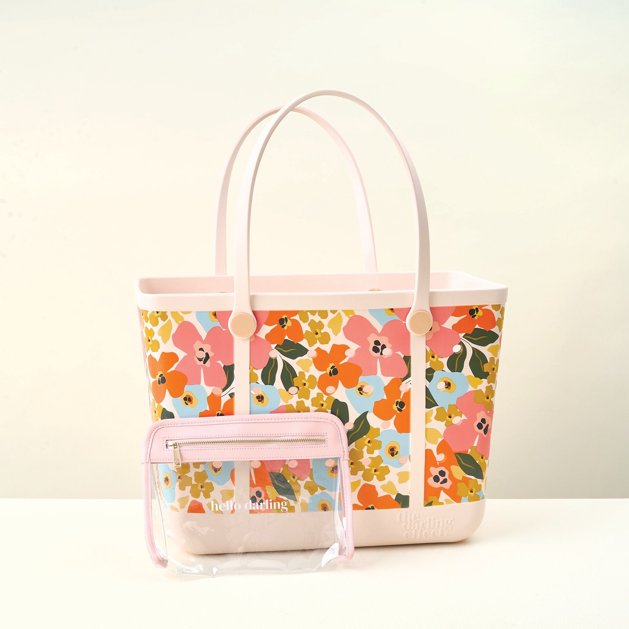 Carry-It-All Tote Bag- Lil' Floral Delight