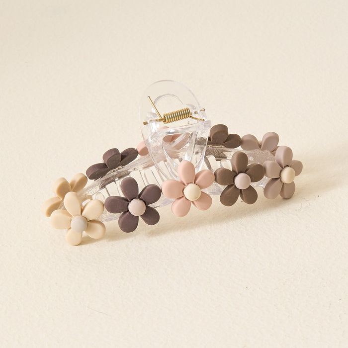 Natural Daisy Claw Clip
