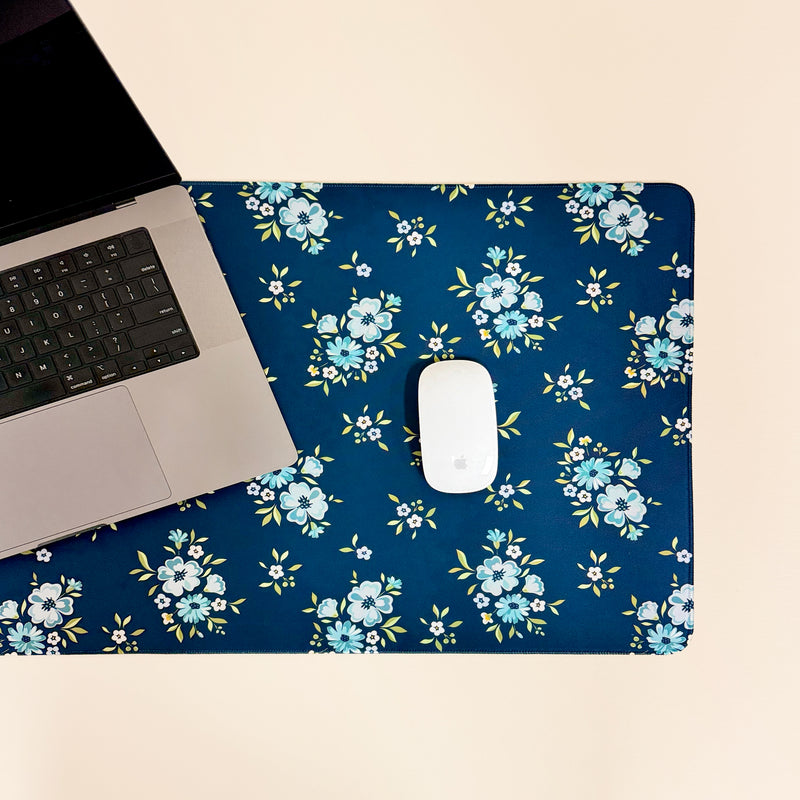 Endless Daydream Navy Style Station Desk Mat