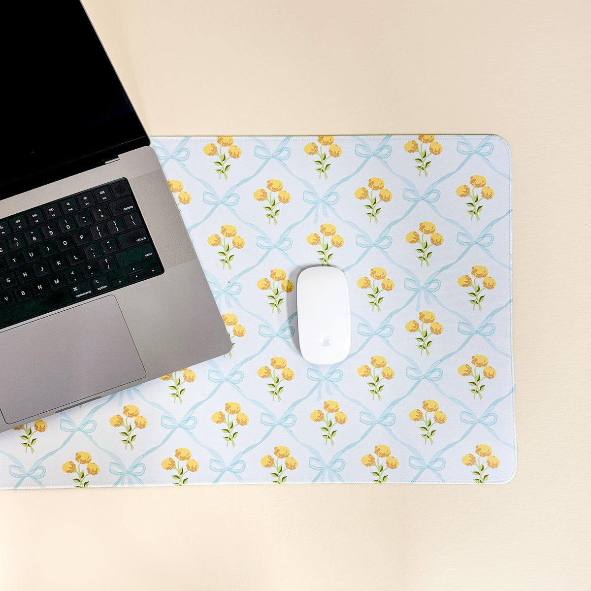 Marigold Lane Blue Style Station Desk Mat