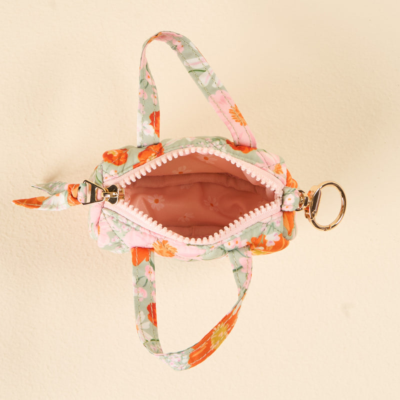 Bouquet Beauty Sage Itty Bitty Duffle Bag Charm