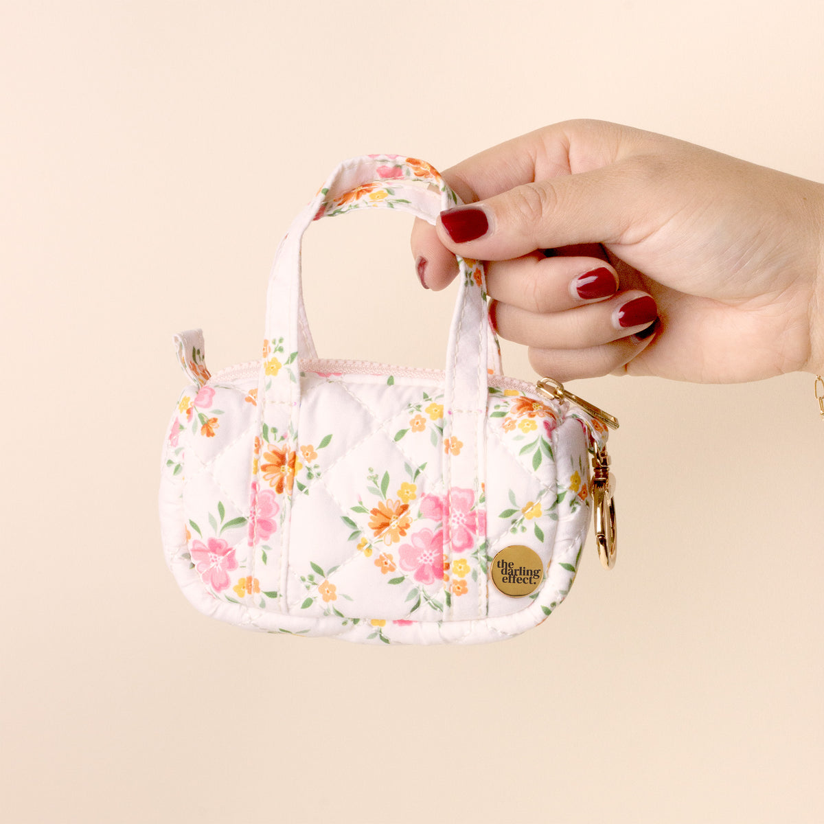 Endless Daydream Cream Itty Bitty Duffle Bag Charm