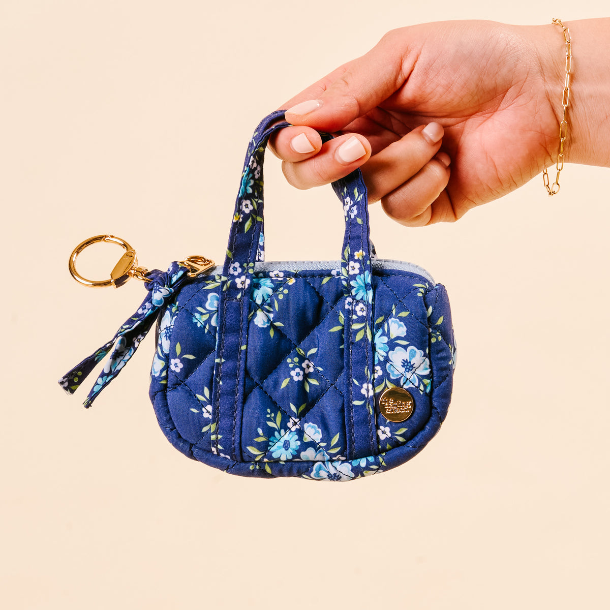 Endless Daydream Navy Itty Bitty Duffle Bag Charm