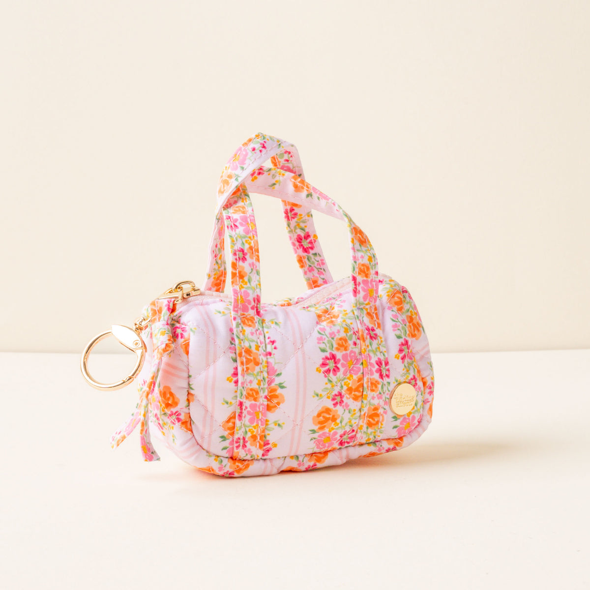 Petal Parade Pink Itty Bitty Duffle Bag Charm