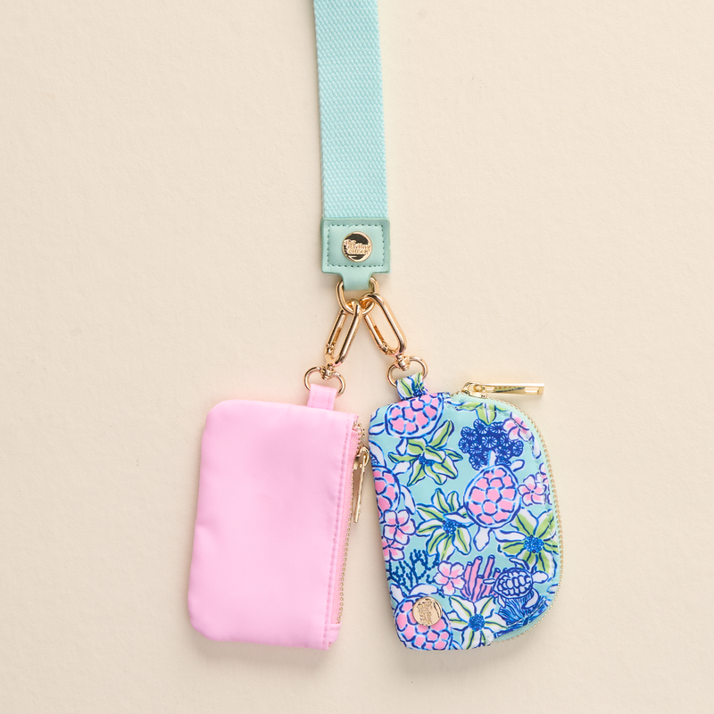 Coastal Cove Dynamic Duo Pouch Wristlet