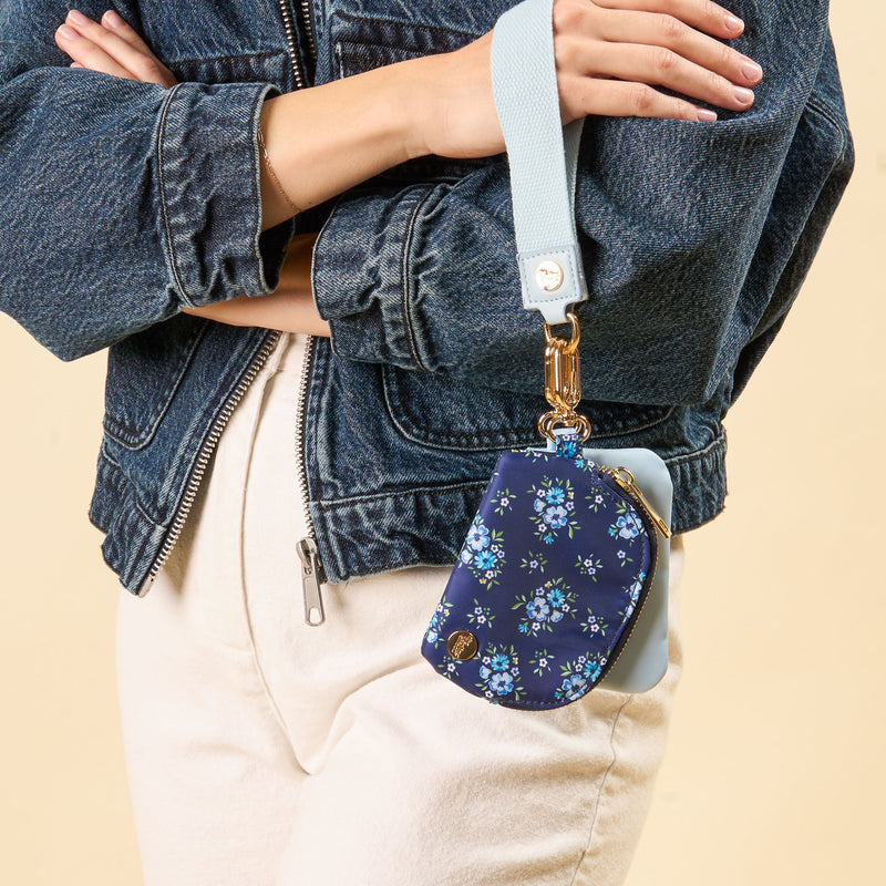 Endless Daydream Navy Dynamic Duo Pouch Wristlet