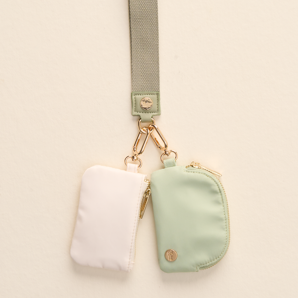 Sage Dynamic Duo Pouch Wristlet