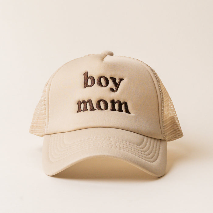 Boy Mom Trucker Hat