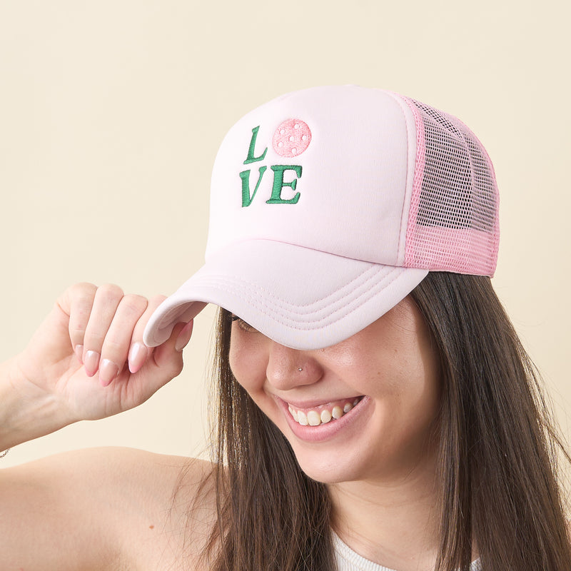 LOVE Pickleball Trucker Hat