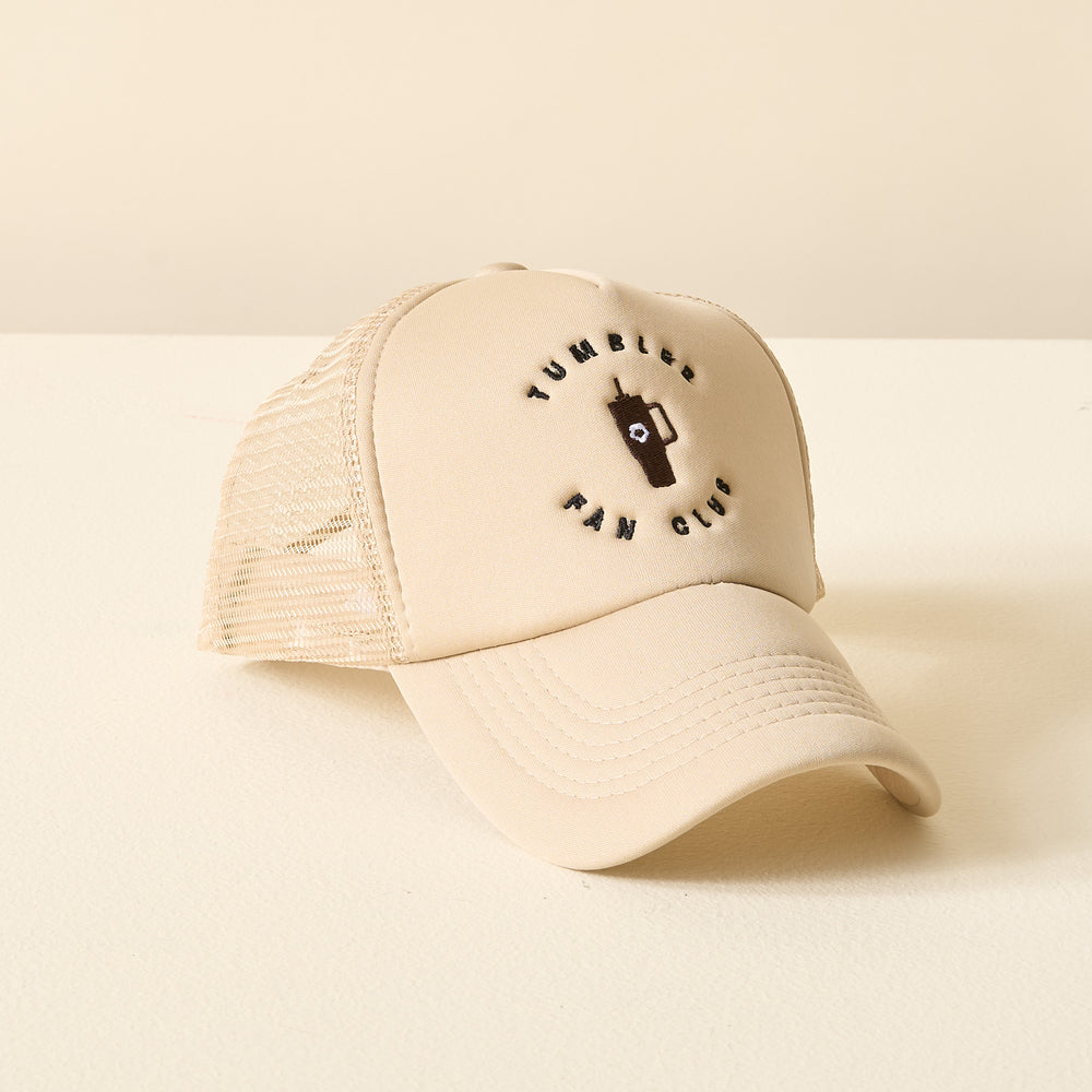 Embroidered Trucker Hat - Tumbler Fan Club