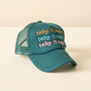 Embroidered Trucker Hat - Take it Easy