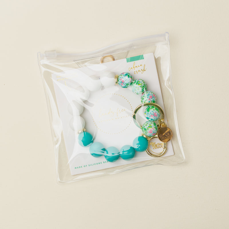 Cabana Crush Hands-Free Keychain Wristlet
