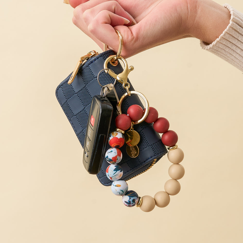 Fall Hands-Free Keychain Wristlet