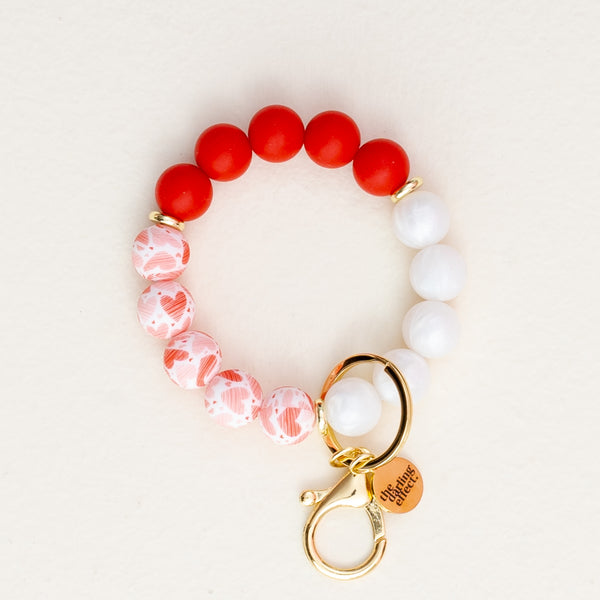 Heart Eyes for You Hands-Free Keychain Wristlet