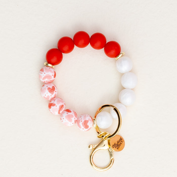 Heart Eyes for You Hands-Free Keychain Wristlet
