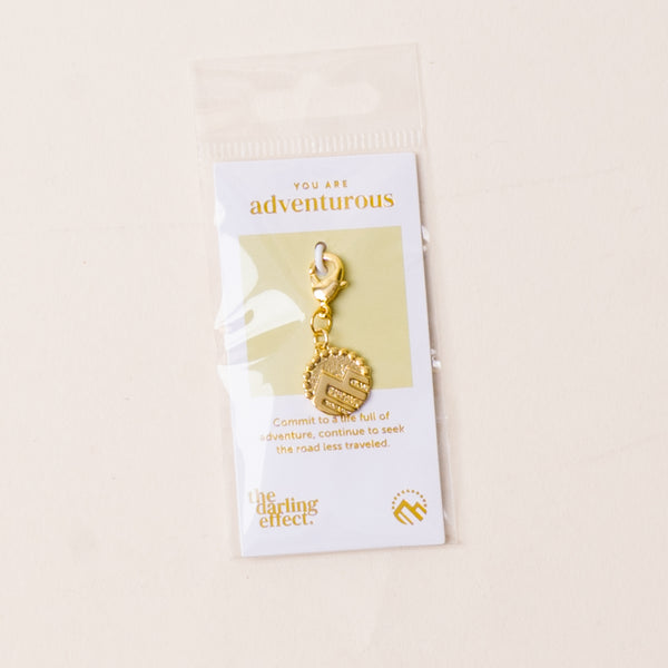 Adventurous Jewelry Trait Charm Gold