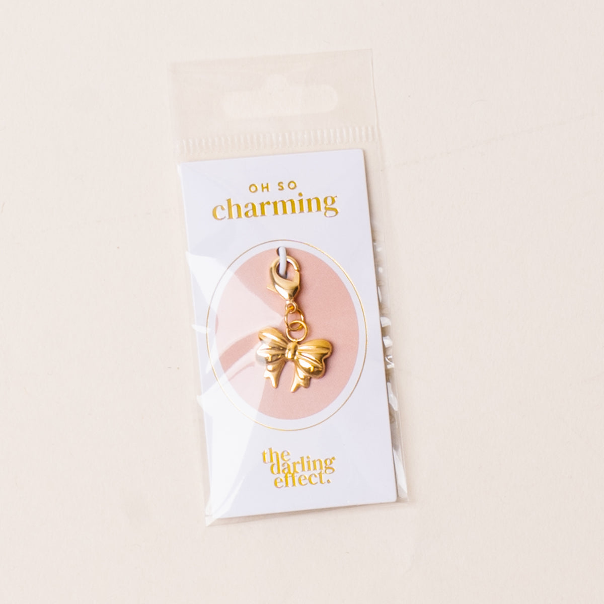 Bitty Bow Jewelry Charm Gold